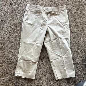 Style & Co. Capri Khaki size 12P